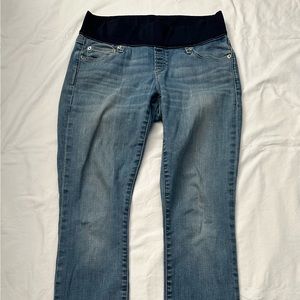 GAP 1969 maternity True  Skinny ￼ Plants ￼￼￼ jeans, ￼size 6-10 color blue